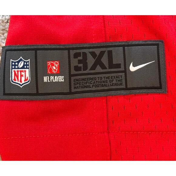 Patrick Mahomes Nike NFL Jersey Red  and White Graphics Unisex XXXL - Picture 6 of 16